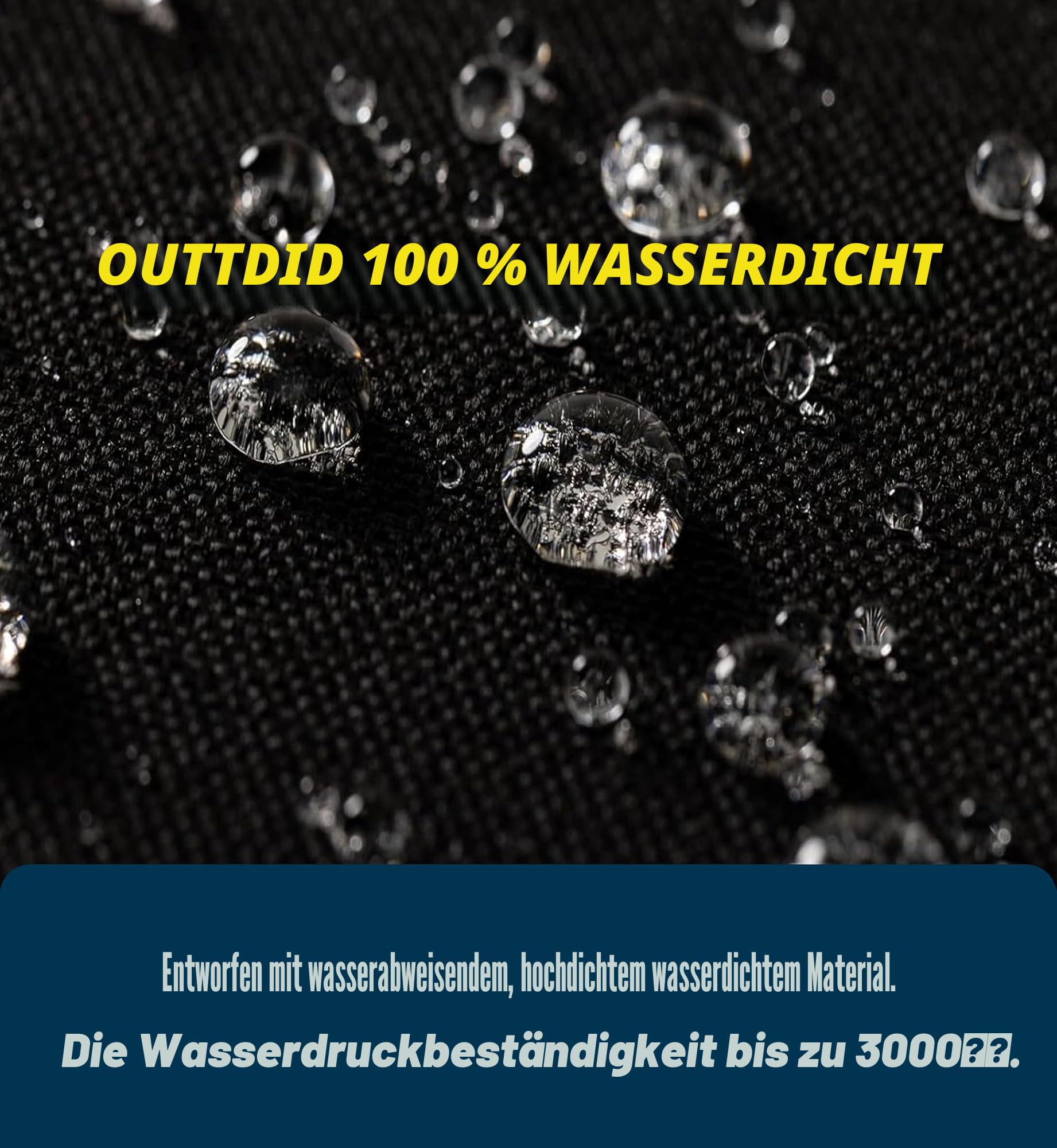 Hängesessel Abdeckung Wasserdicht Schwerlast 600D Oxford Gewebe Hängestuhl Schutzhülle Winterfest Winddicht UV Beständiges Abdeckung für Hängekorb Hängeschaukel Schwingsessel, Schwarz, 190x115cm