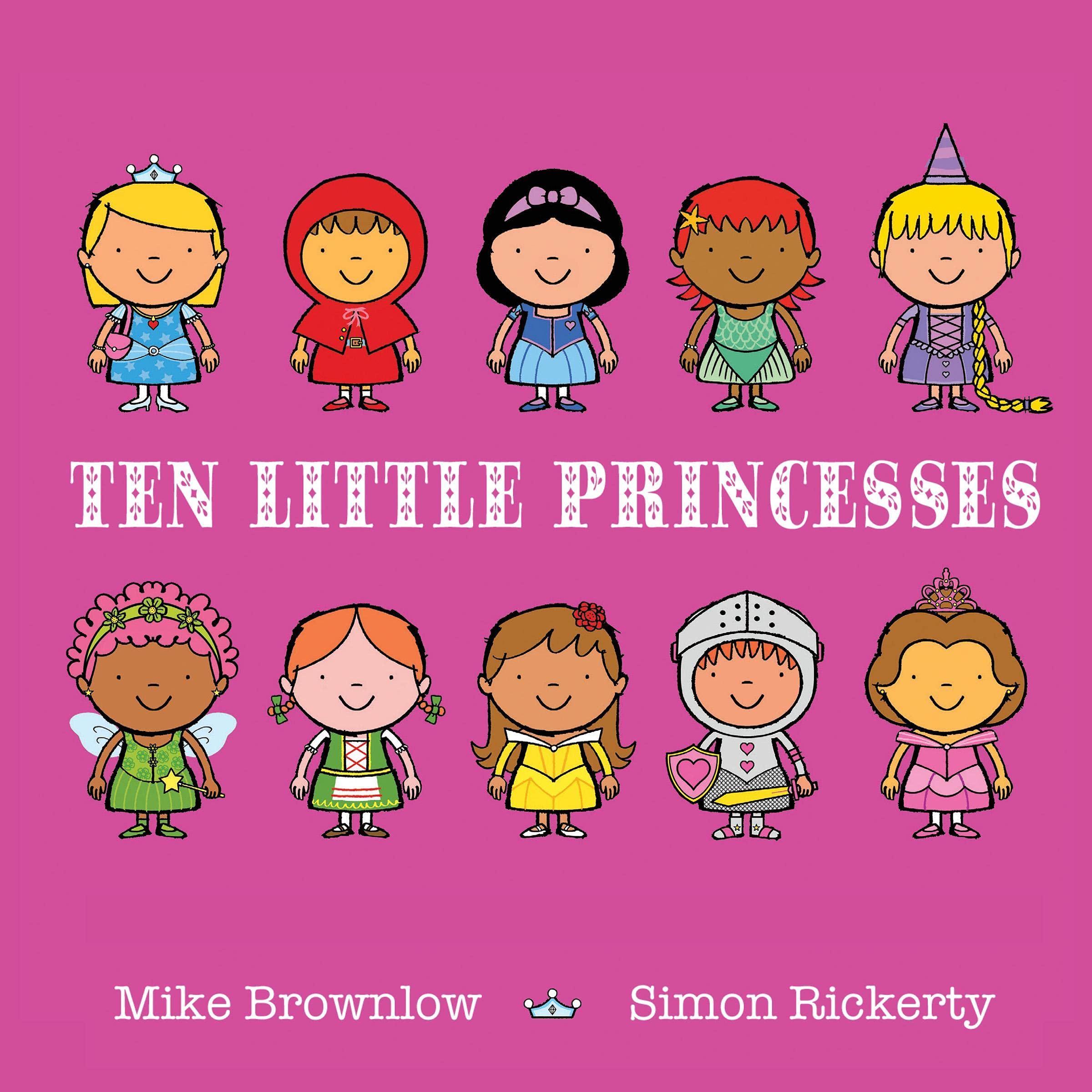 Cover art for Ten Little Princesses