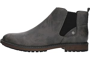 B-52 Leo Men's Gray Chelsea Boots: Elevate Your Style and Comfort