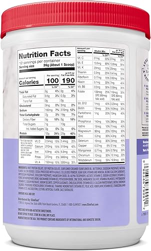 Miniatura 2 de SlimFast Advanced Nutrition - Mezcla de batidos de reemplazo de comidas con alto contenido de proteínas chocolate cremoso proteína en polvo 071oz de
