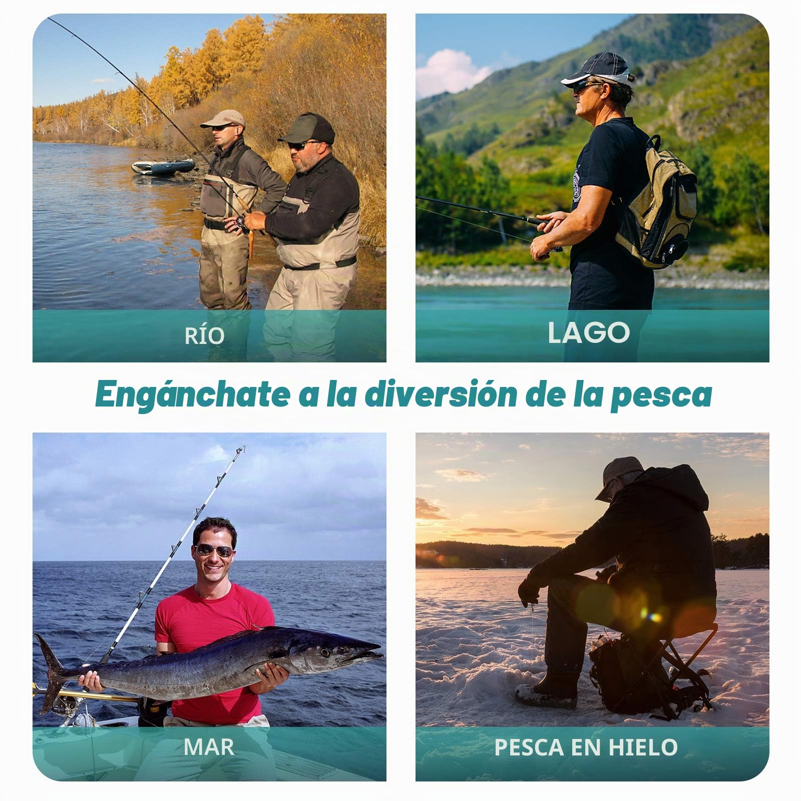 TRUSCEND Señuelos Giratorios para Pesca, Spinners Doble Cuchilla para Trucha, Lubina, Salmón