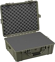 Condition1 Model 839 25" Large Waterproof Hard Case with Foam - Ranger Green, Made in USA for Tactical, Hunting Gear