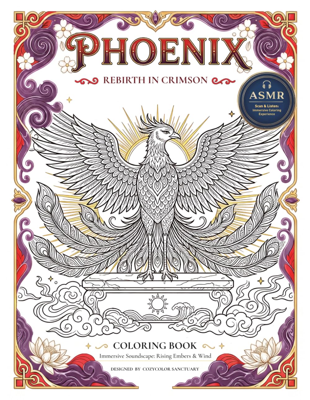 Phoenix: Rebirth in Crimson: Sound Edition: Symphony of Eternal Flames | 30 Sacred Bird Scenes for Relaxation & Healing