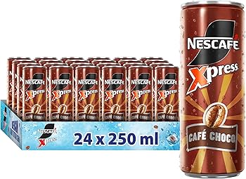 NESCAFÉ NESTLÉ Xpress Choco Soğuk Kahve 24x250 ML : Amazon.com.tr