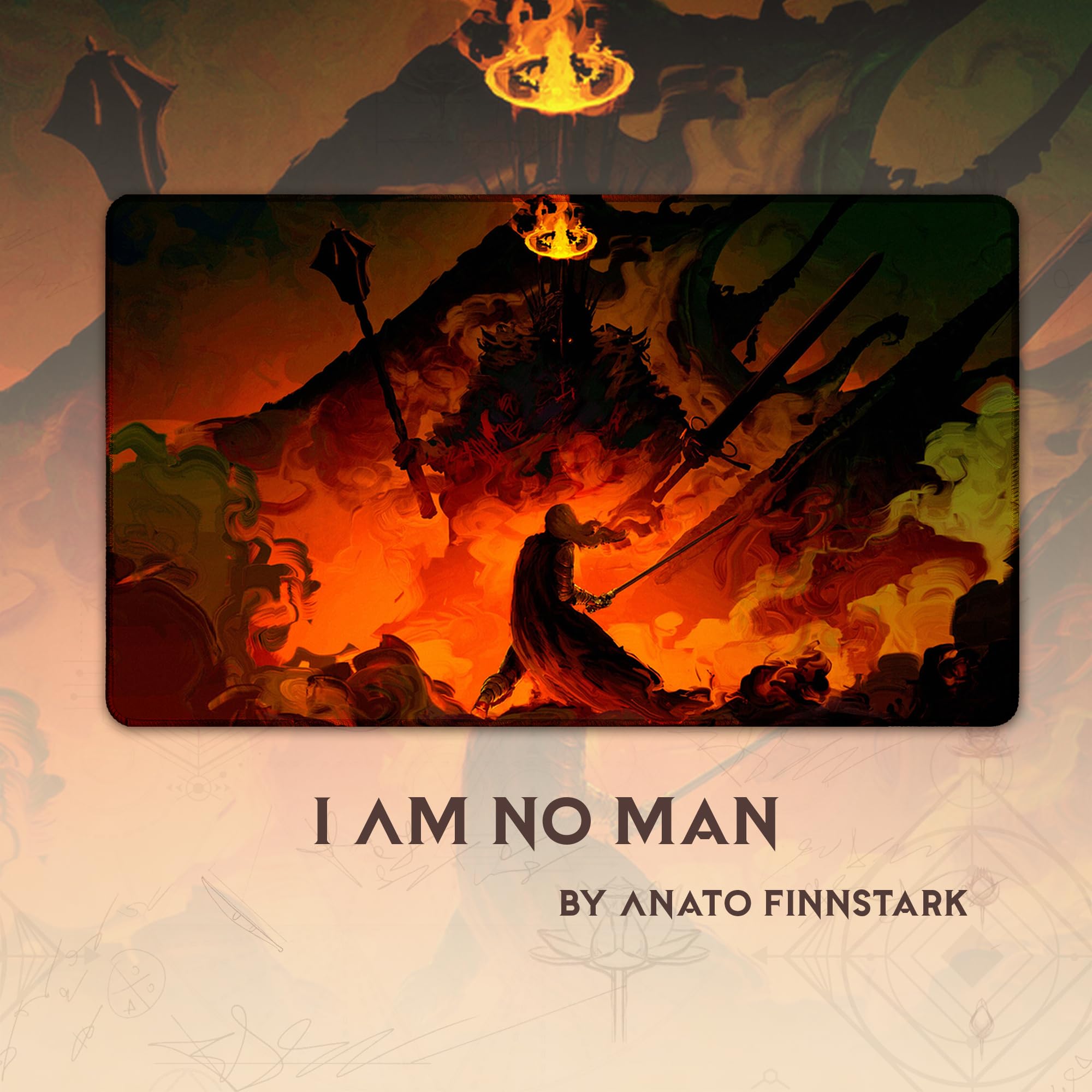 Paramint I Am No Man (Stitched) - LOTR Lord of The Rings