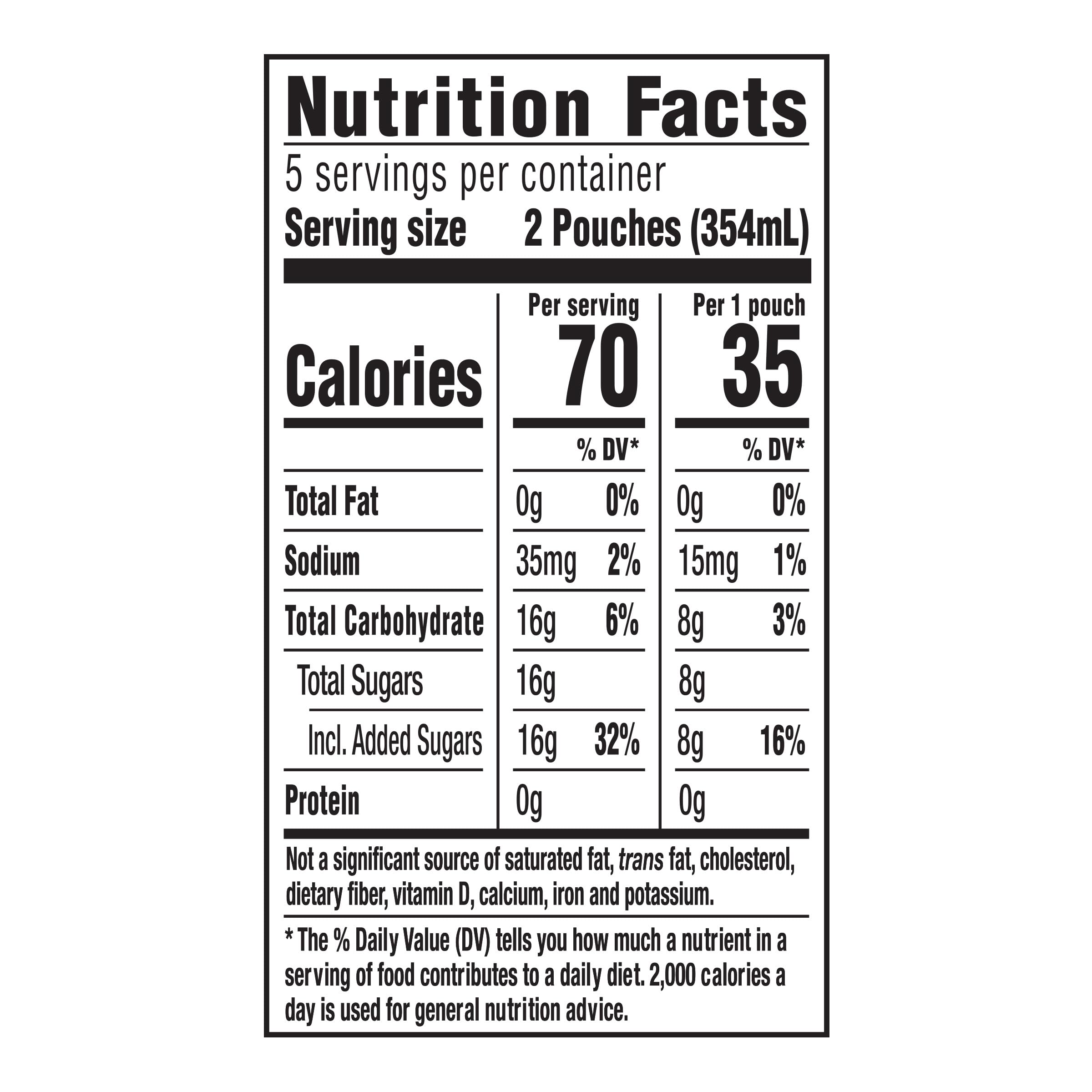 Kool-Aid Sours Frostbite Artificially Flavored Drink, 10 ct Box, 6 oz Pouches