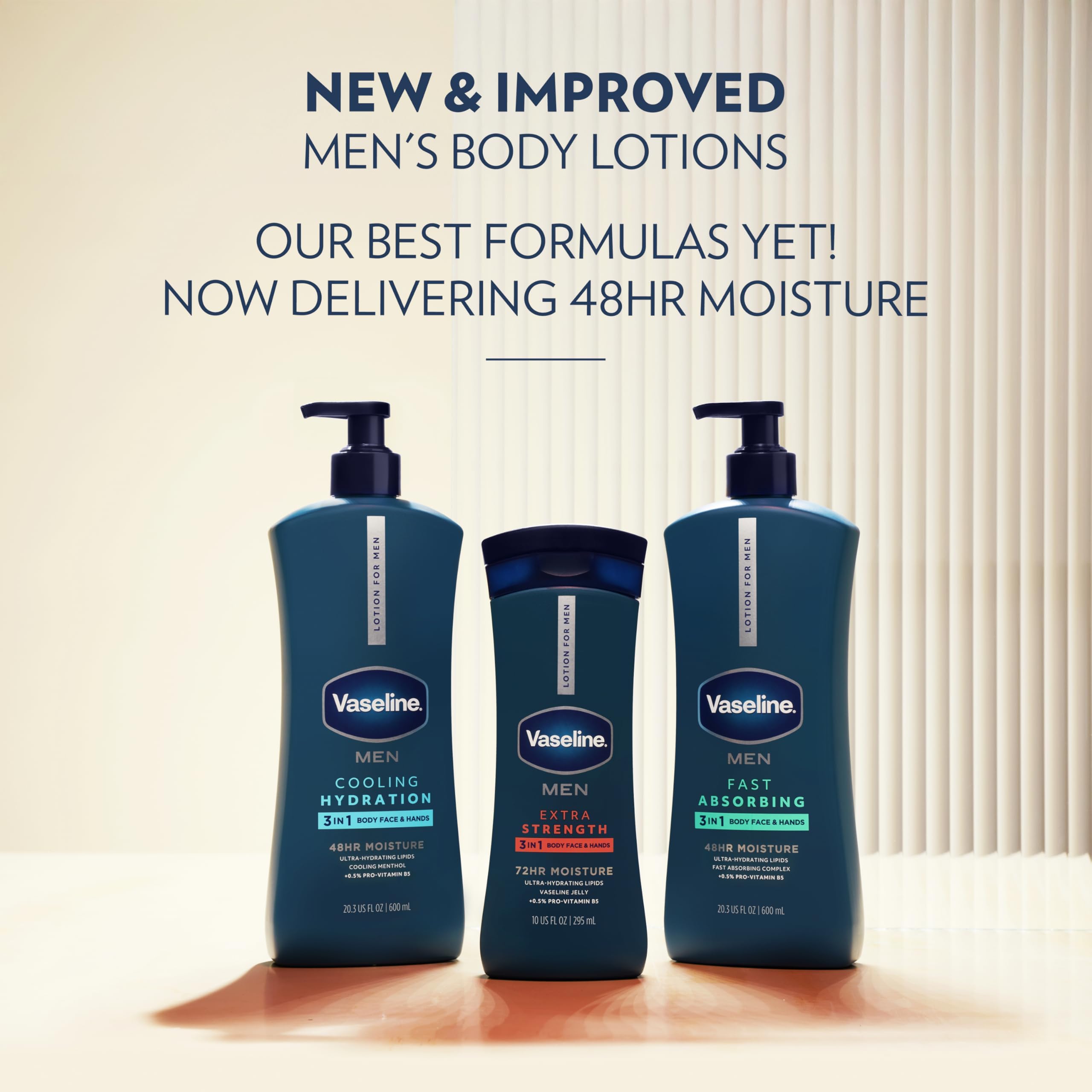 Vaseline Men Body Face Lotion / męski balsam do twarzy i ciała z USA