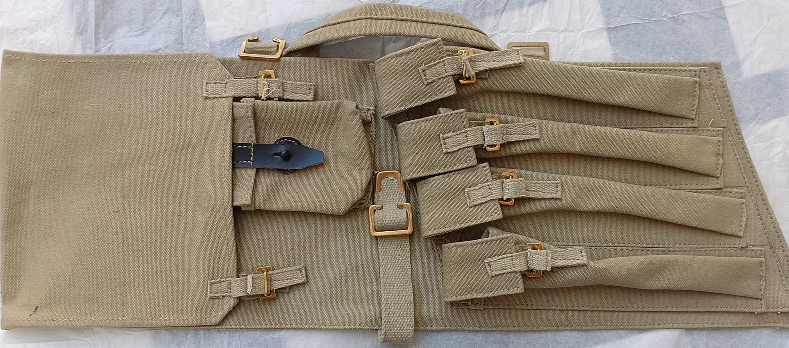 Sten Gun British WWII Paratrooper Bag Carry Case - Reproduction