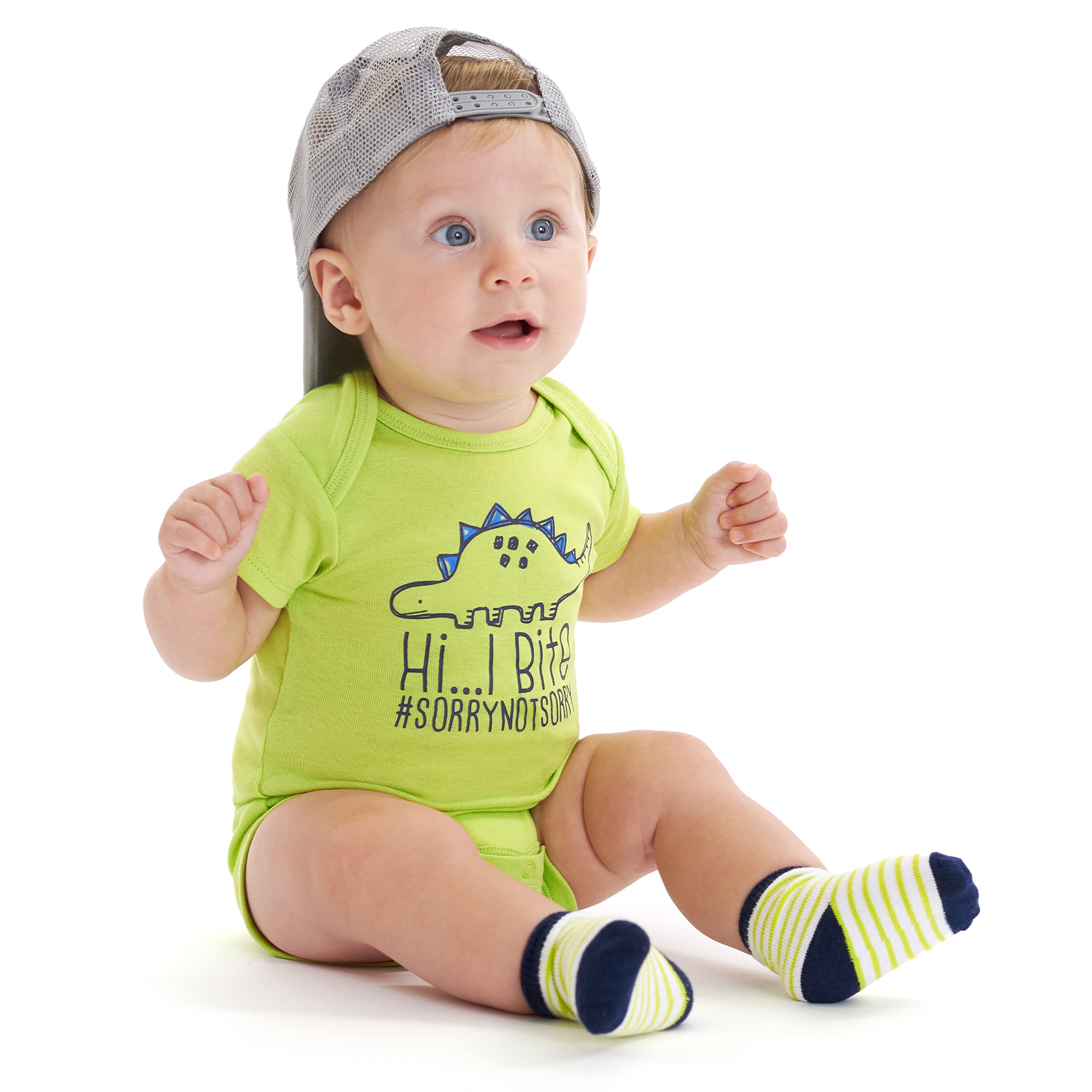 Gerber Onesies Brand 3 tenues pour bébé à assortir, nouveau-né à 12 mois