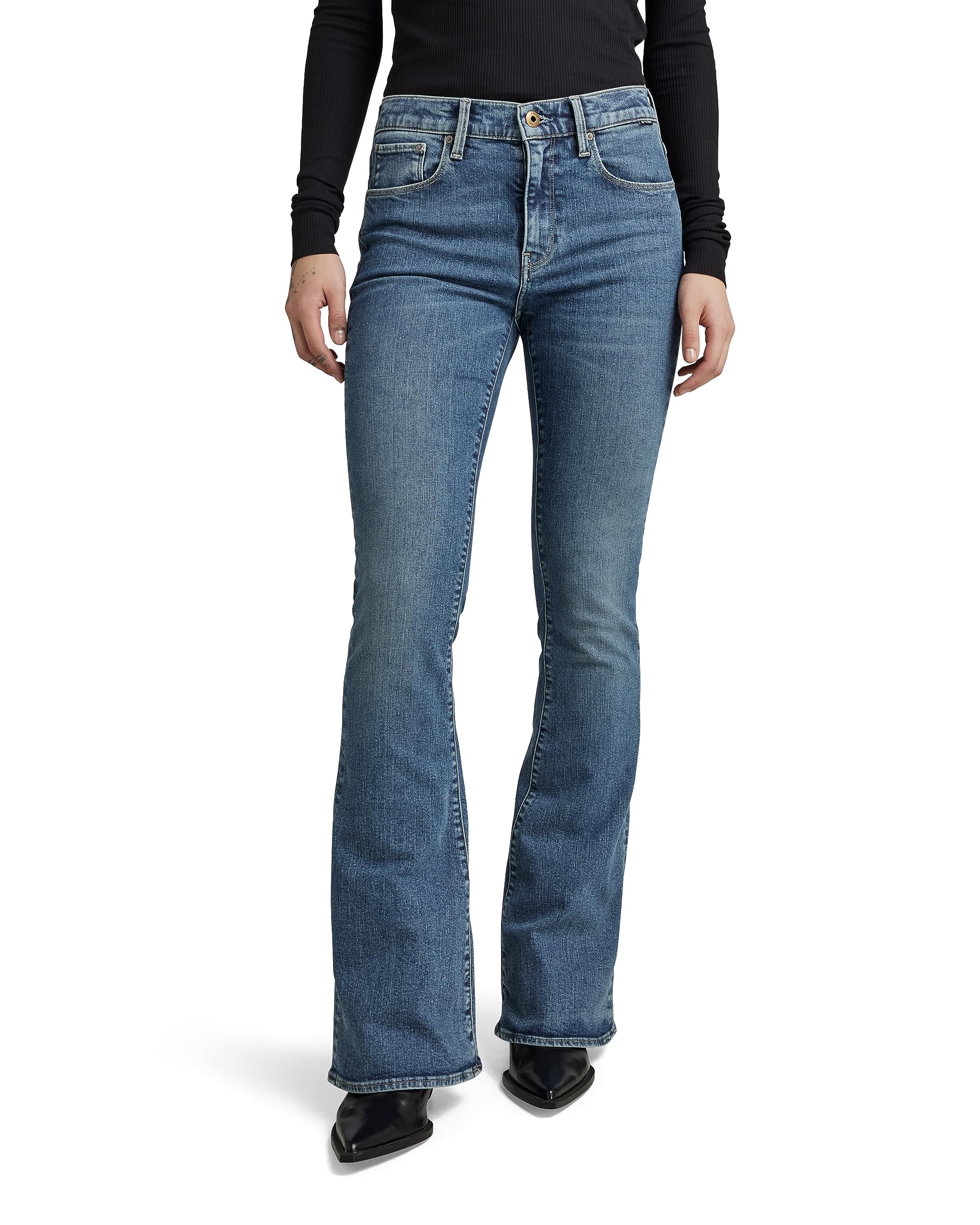 G-Star Damen 3301 Flare Jeans