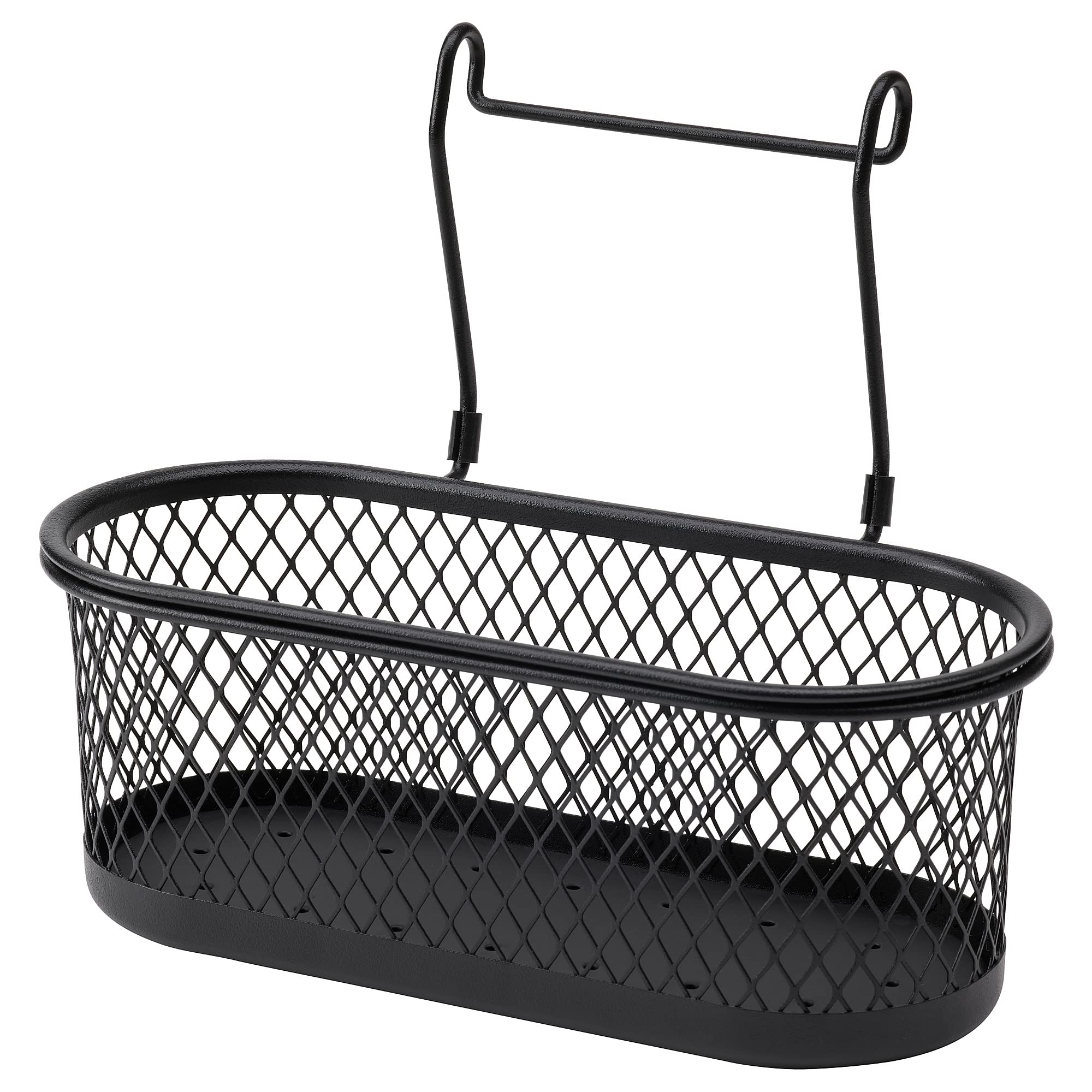 Ikea HULTARP Container, black/mesh 31x16 cm