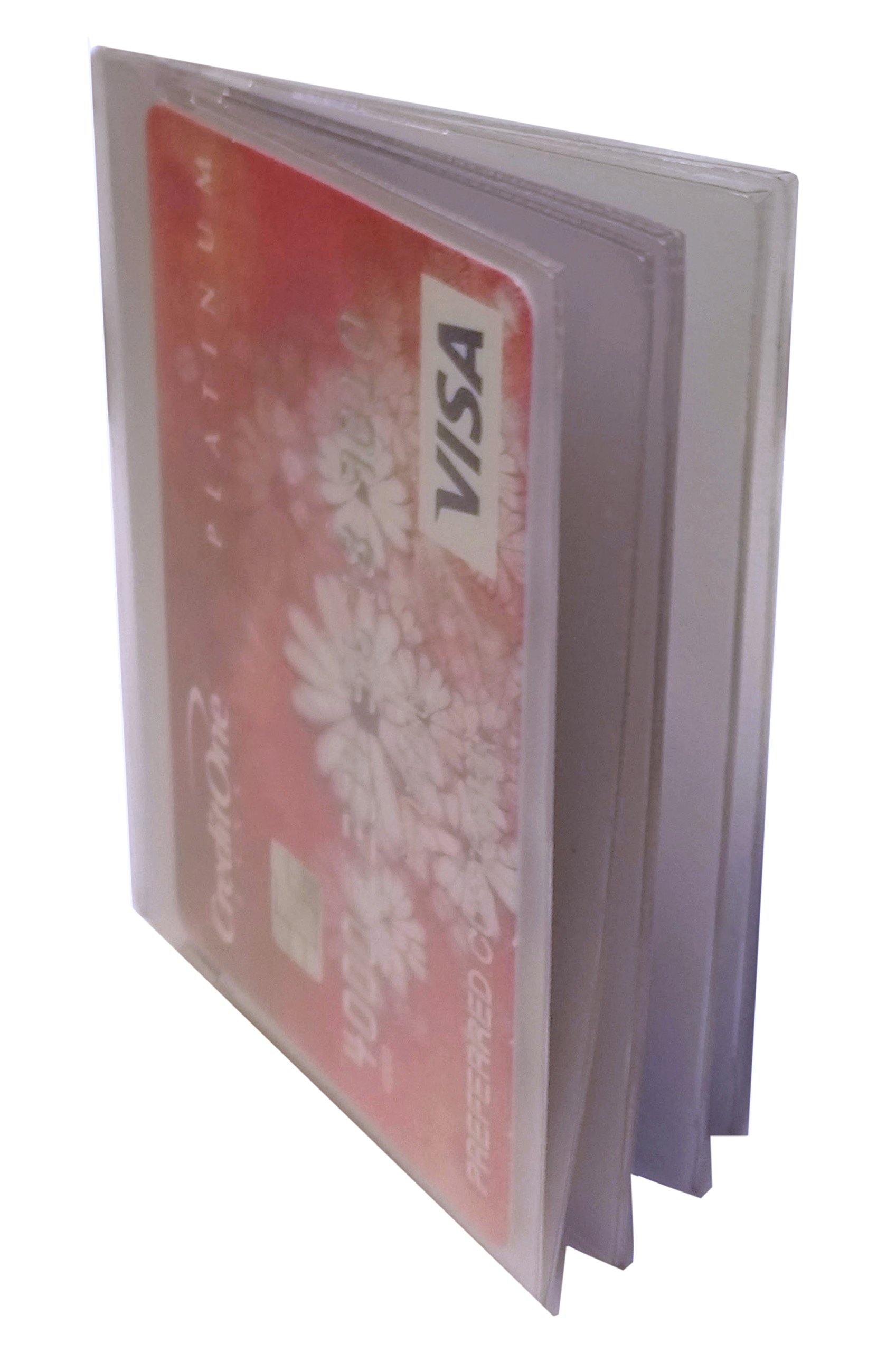 Taschenkalender 2 Jahre 2024 2025 mit Kartenhalter und Kartenhalter (blauer Schmetterling)