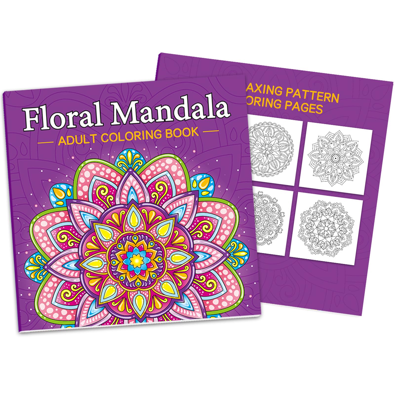 Sikweny Malbuch für Erwachsene, Coloring Book Adult Mandala