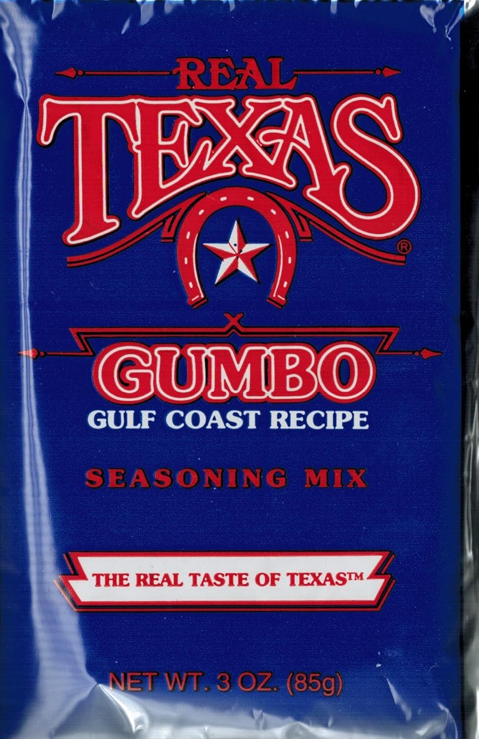 Real Texas Gumbo Gulf Coast Recipe Seasoning Mix 3 ounce (4 Pack)