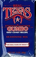 Vista 1 de Real Texas Gumbo Gulf Coast Receta Mezcla de condimentos 3 onzas (paquete de 4)