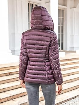 Amazon.com: CRISSREXO Womens Puffer Jacket,Lightweight