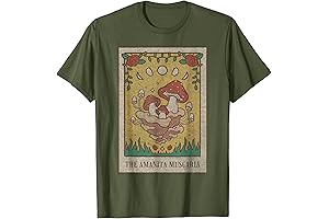 Fairycore Tarot Mushroom Alt Clothes T-Shirt