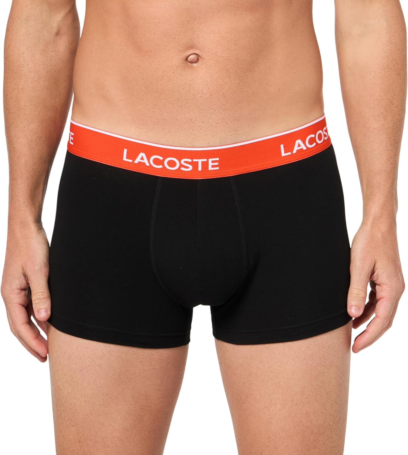 Lacoste Mens 5-Pack Regular Fit Boxer Trunk - Image 2