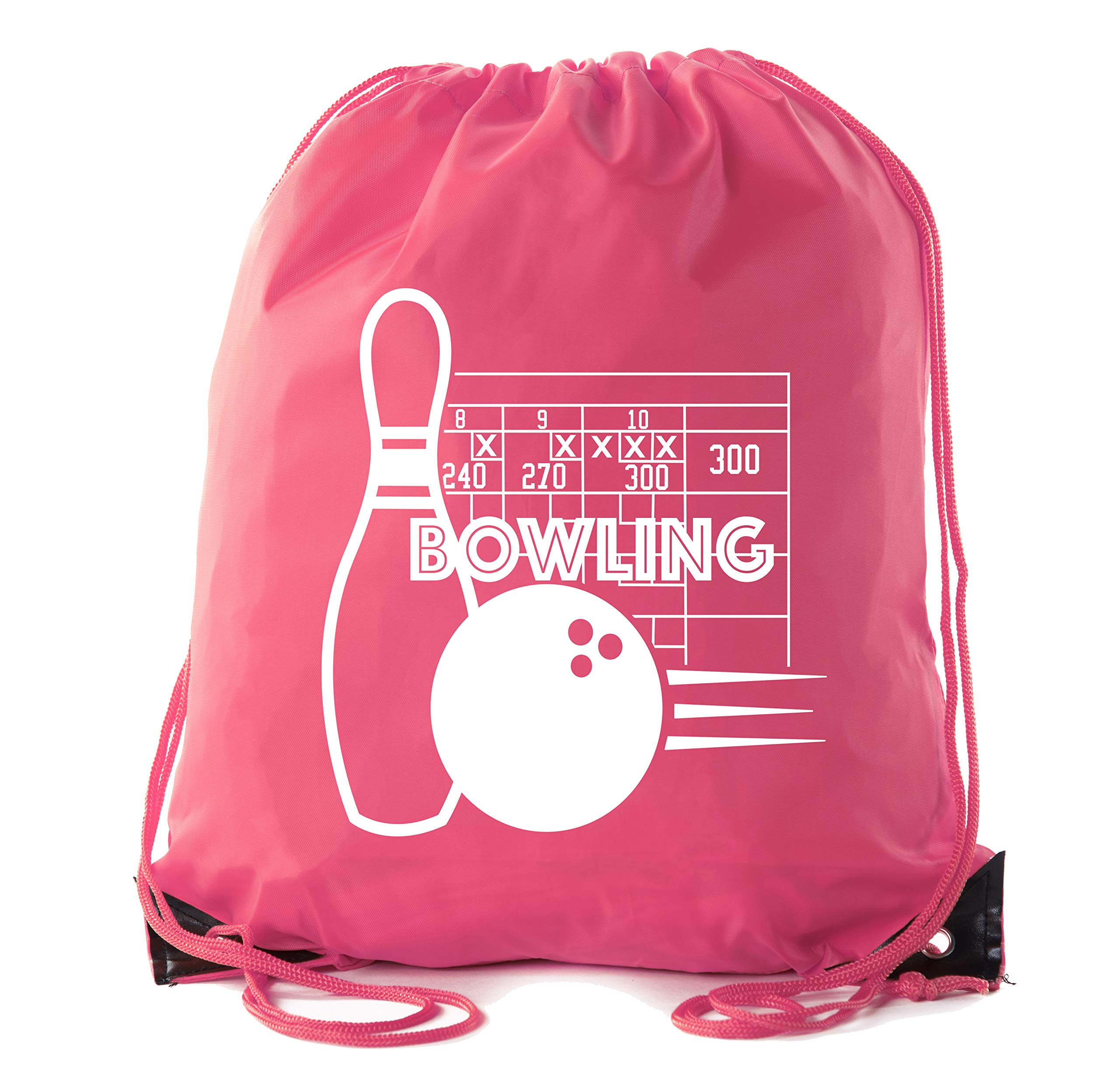 Mato & Hash Drawstring Bowling Bag | Bowling Cinch Bags for Leagues and Parties!