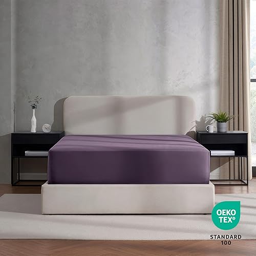 Miniatura 6 de Nestl Bedding - Sábanas bajeras con bolsillo profundo de 53 cm
