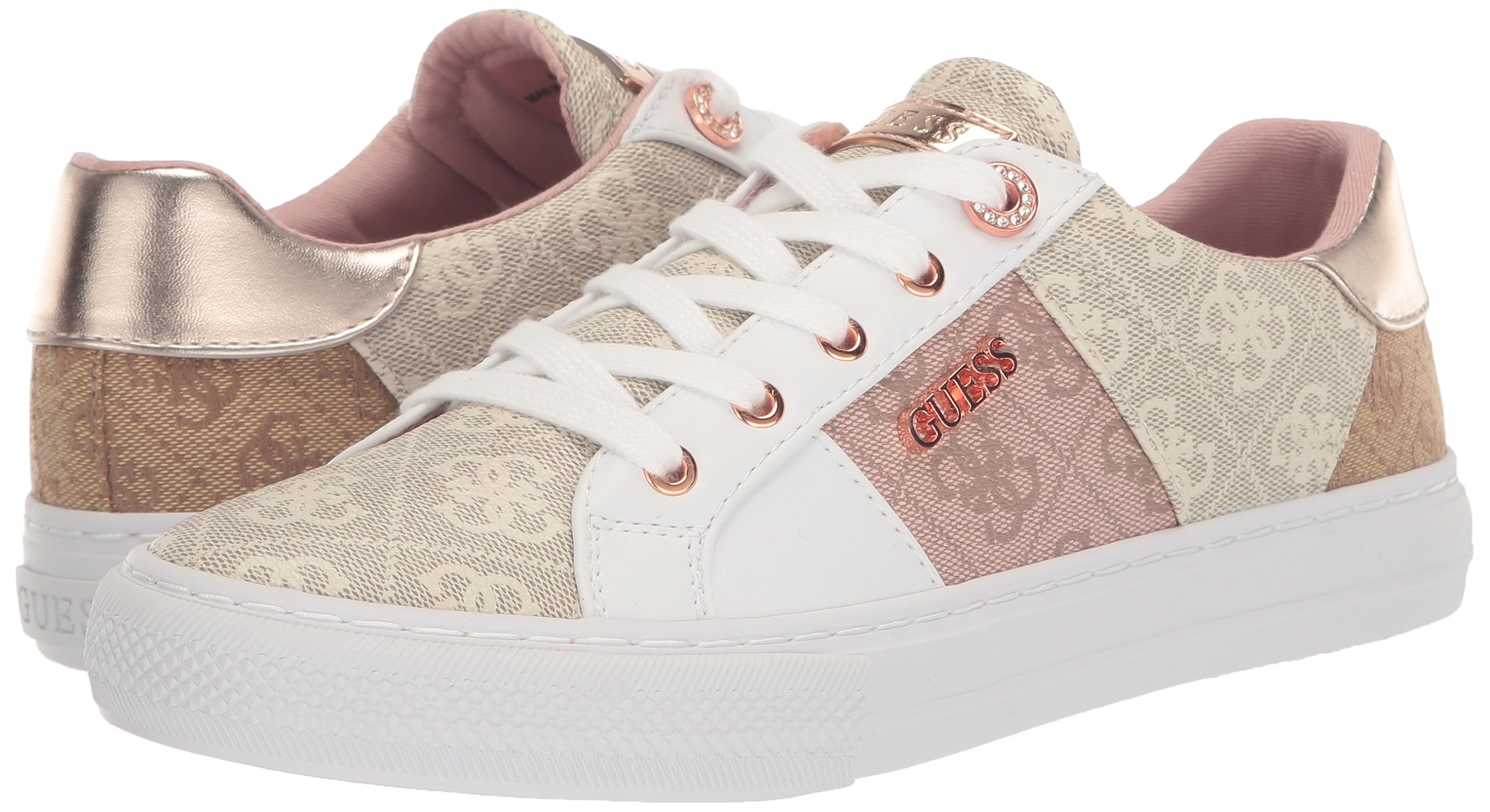 Guess Women's Loven Sneaker: 11 Light Natural