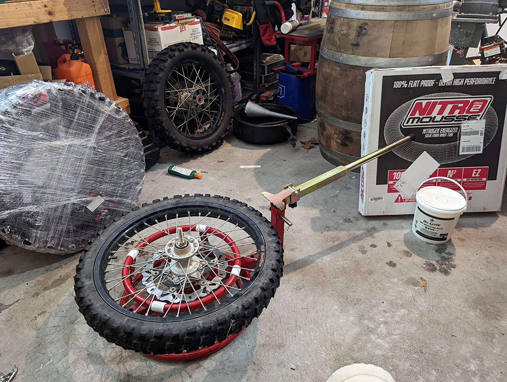 13/mo Finance BikeMaster Tire Change Stand With Bead Breaker Buy