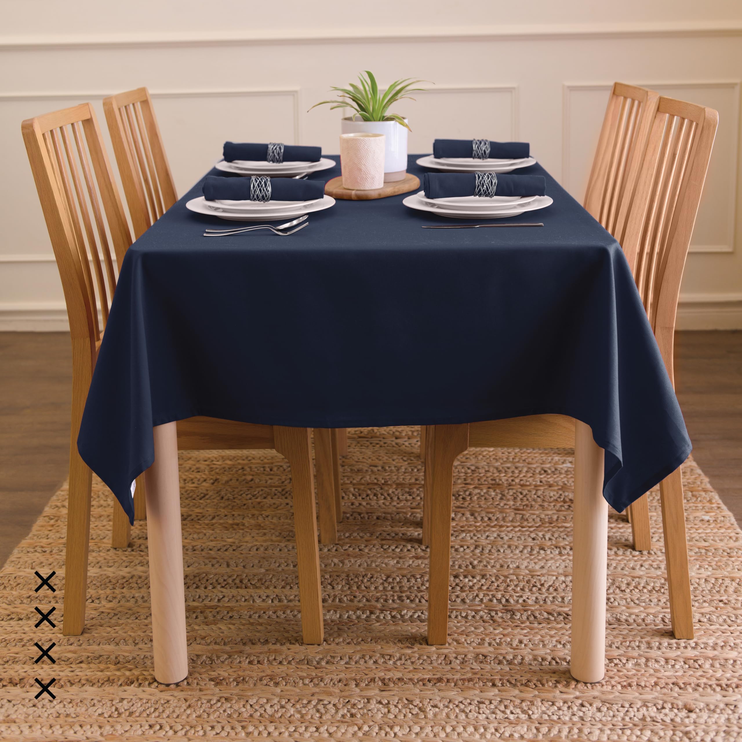 Home Brilliant Effen groot rechthoekig tafelkleed, tafelkleed polyester, waterbestendige tafelbeschermer voor terras buitentafel, salie groen, 140 cm x 260 cm Home Brilliant Effen groot rechthoekig tafelkleed, tafelkleed polyester, waterbestendige tafelbeschermer voor terras buitentafel, salie groen, 140 cm x 260 cm