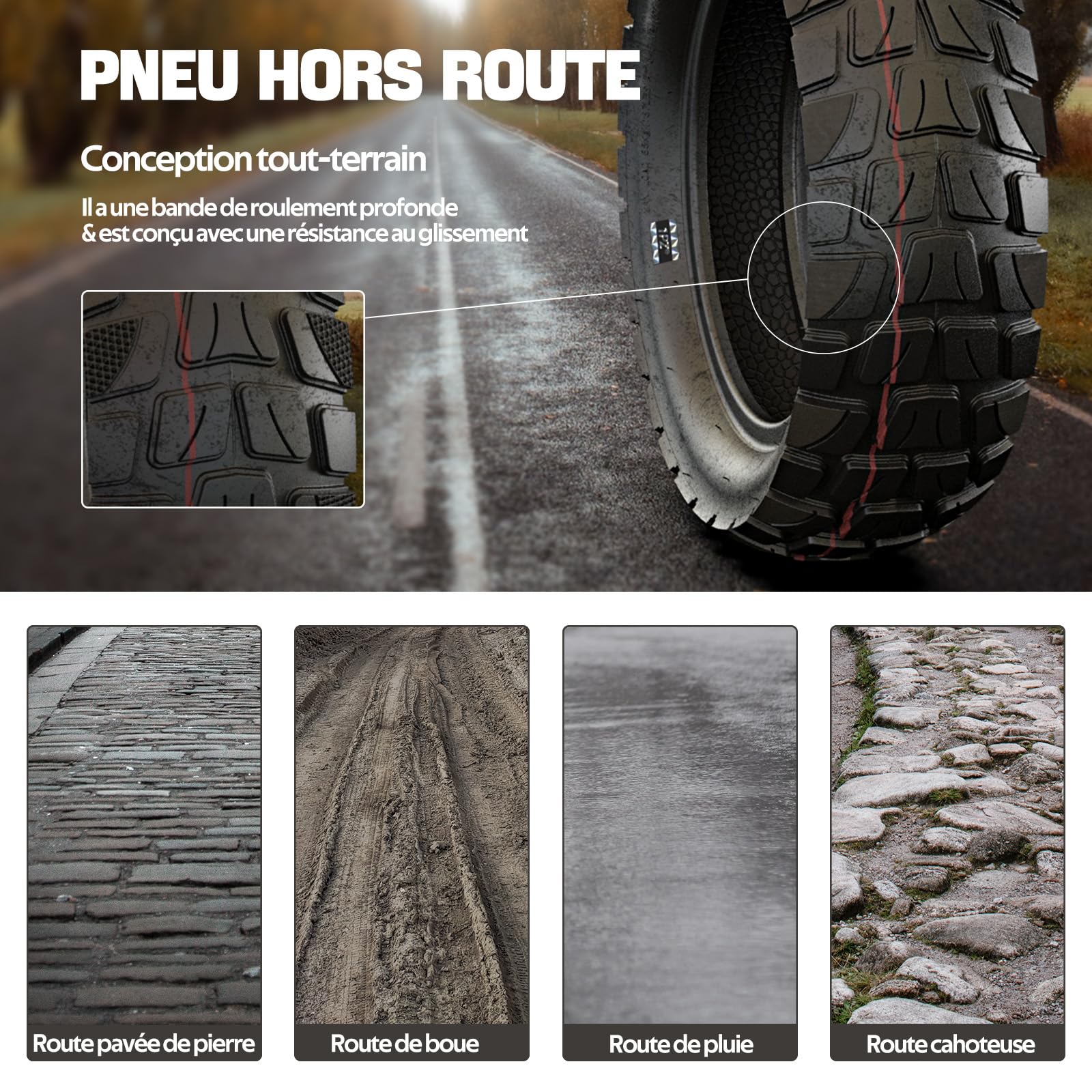 1PZ F3T-I58 255 x 80 opony i dętka 10 x 3,0, części zamienne do skutera elektrycznego Kugoo M4 Pro, opony drogowe 10 cali