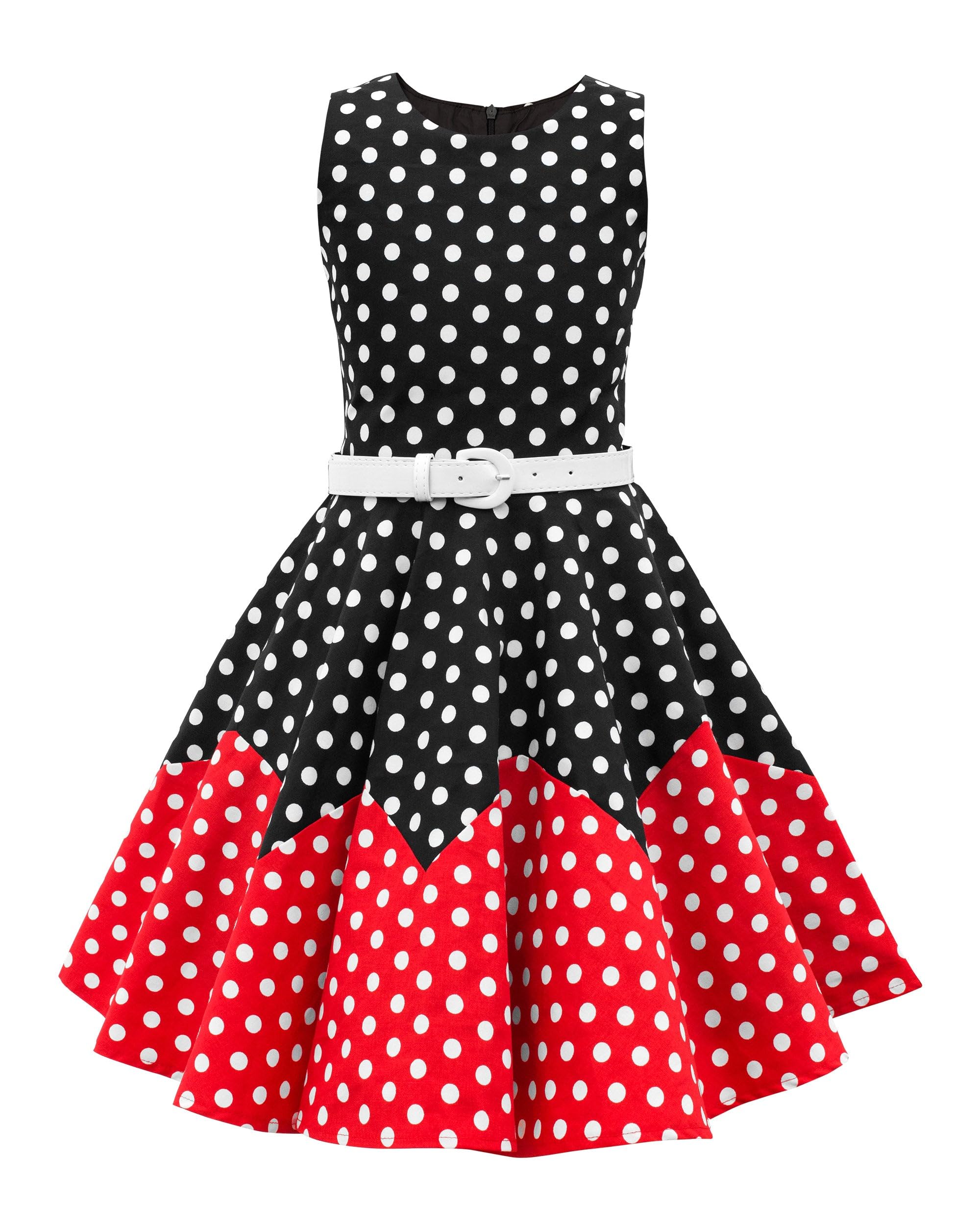 – Kids 'Audrey' Vintage 50's Girls Dress