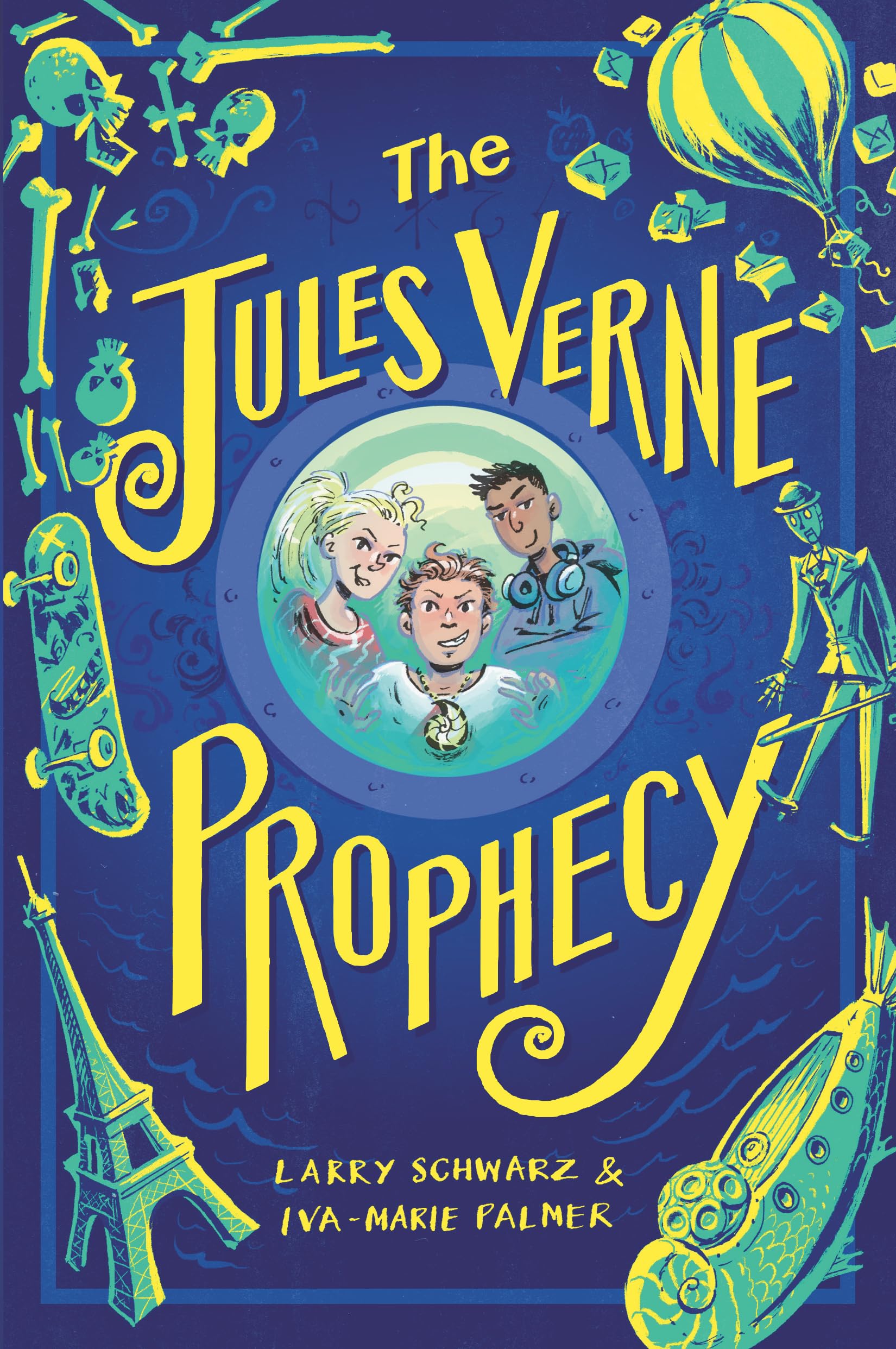 The Jules Verne Prophecy: 1. Palmer, Schwarz 9780316349819 Fast Free Shipping**