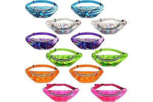 Holographic Fanny Pack in Vibrant Lime Green