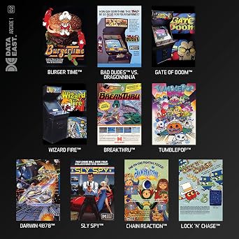 Blaze Evercade Data East Arcade Cartridge 1