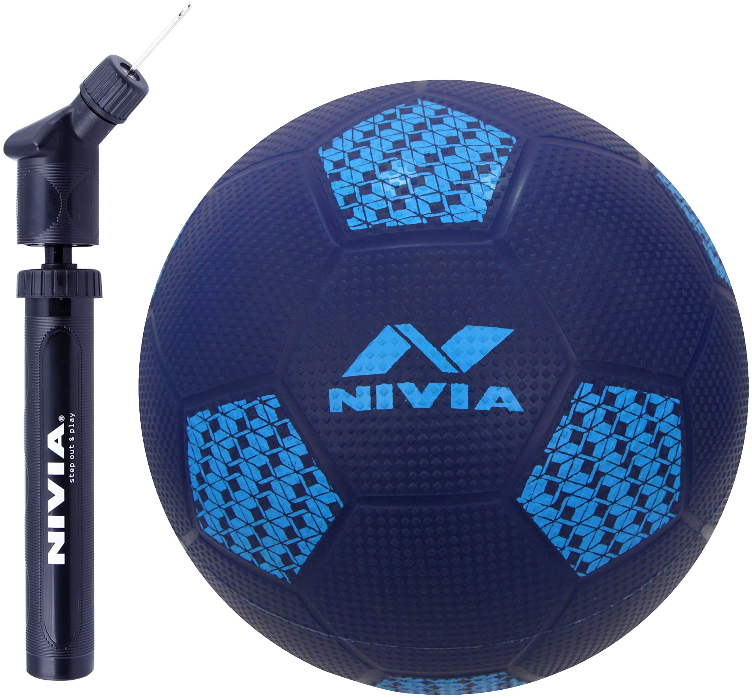 See full amazon price history chart for Nivia Ball Pump (Material: Plastic) & NIVIA Home Play Football (Blue, Size:3) Material: Rubber Nivia Ball Pump (Material: Plastic) & NIVIA Home Play Football (Blue, Size:3) Material: Rubber (B0BB6MF8XT) Amazon Price History, Amazon Price Tracker