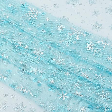 BENECREAT Snowflake Tulle: Adorn Your World with Enchanting Elegance
