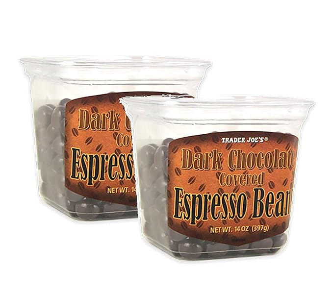 Trader Joe's Dark ChocolateCovered Natural Panned Espresso