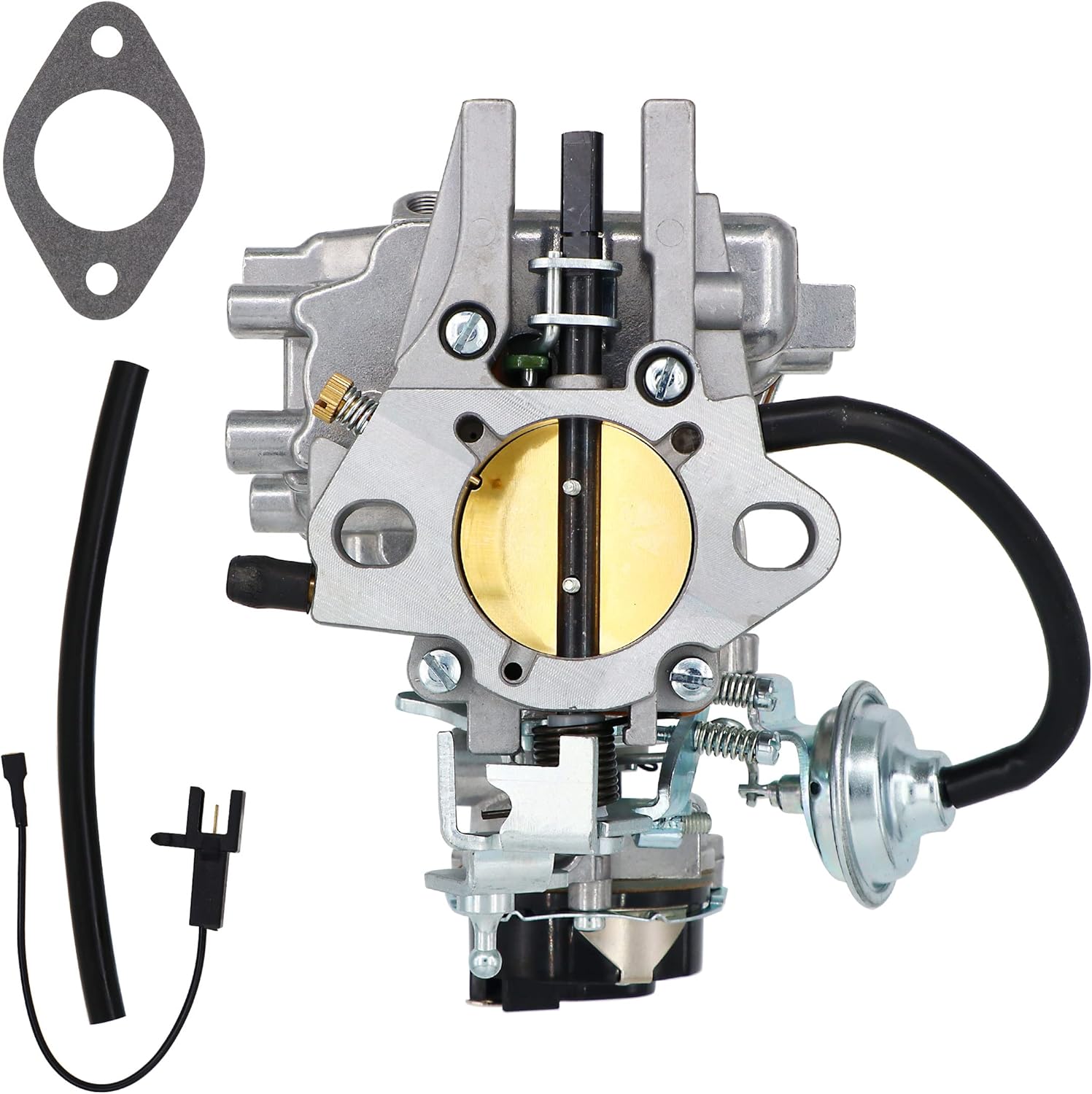 Carburetor 1 Barrel for Ford 4.9L 300 Cu 4.1L 250 Cu 3.3L 200 Cu Engines 1965-1985 F100 F150 F250 F350 Electric Choke Ford Fairmont Broncos Econoline Granada Carter type YFA with Gaskets