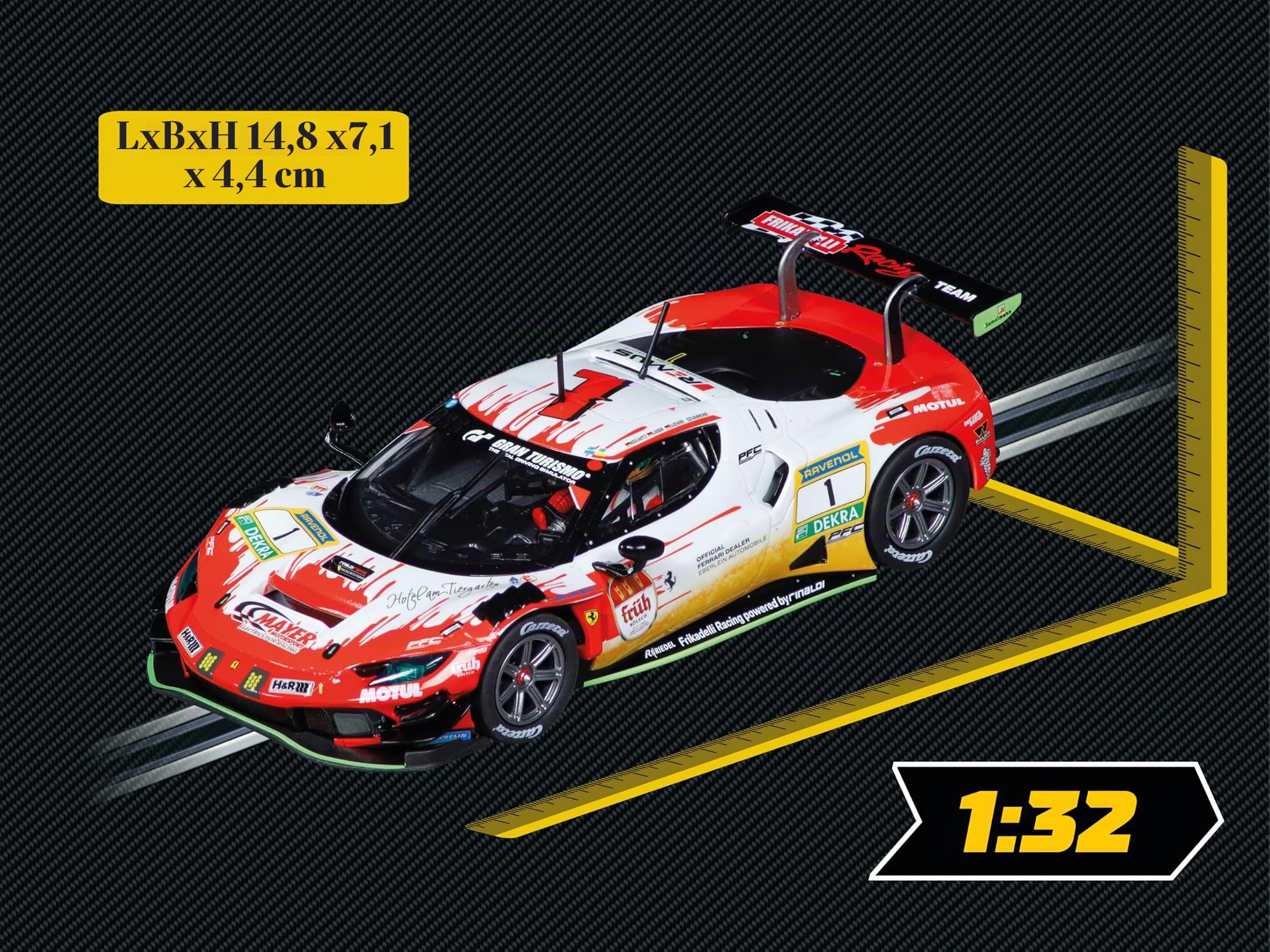 Carrera Ferrari 296 GT3 'Frikadelli Racing, No.1', 24H Nür