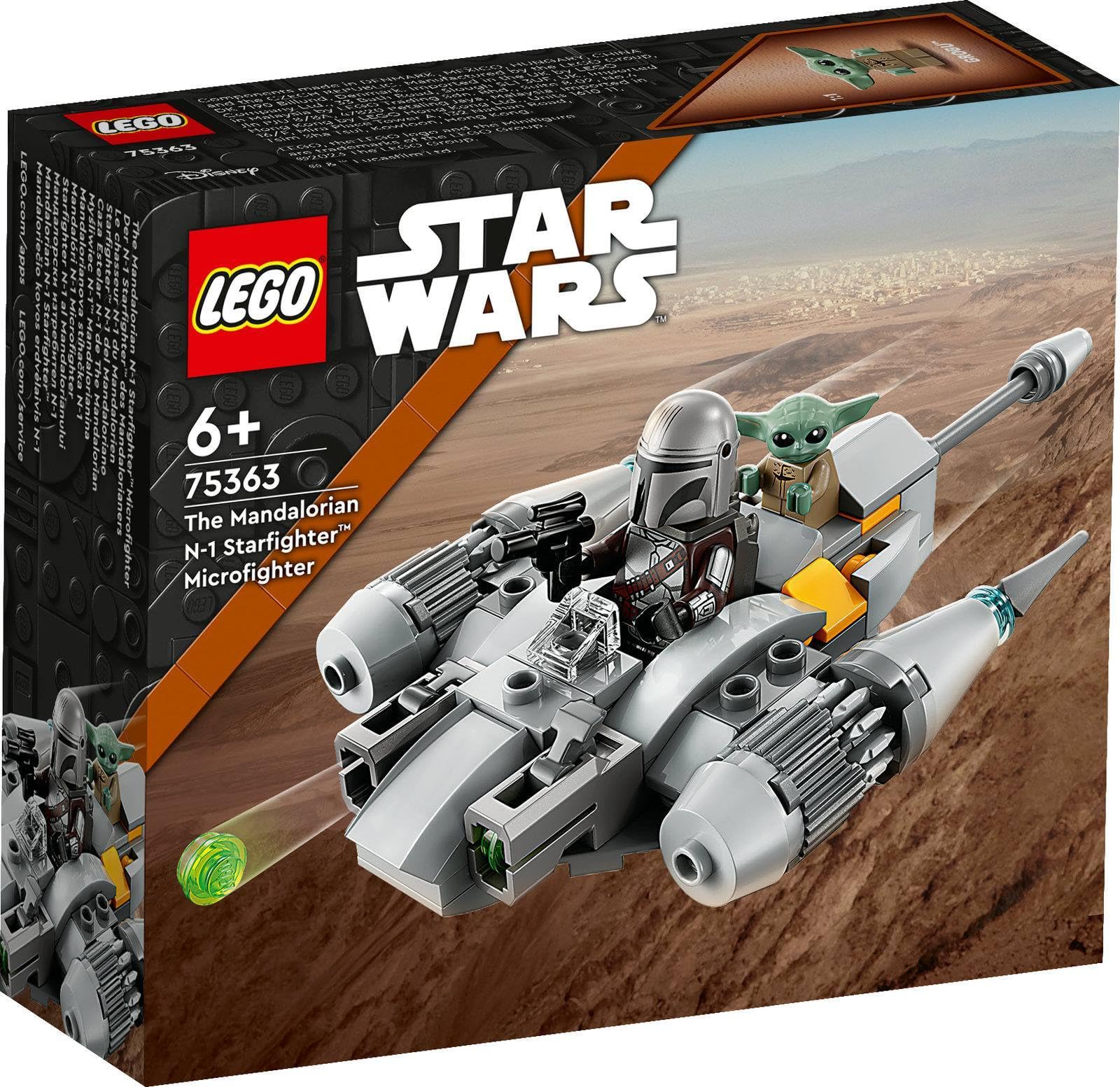 Lego Set of 3: 75363 N-1 Starfighter of the Mandalorian Microfighter, 75324 Attack of the Dark Trooper & 30654 X-Wing Starfighter - Image 2