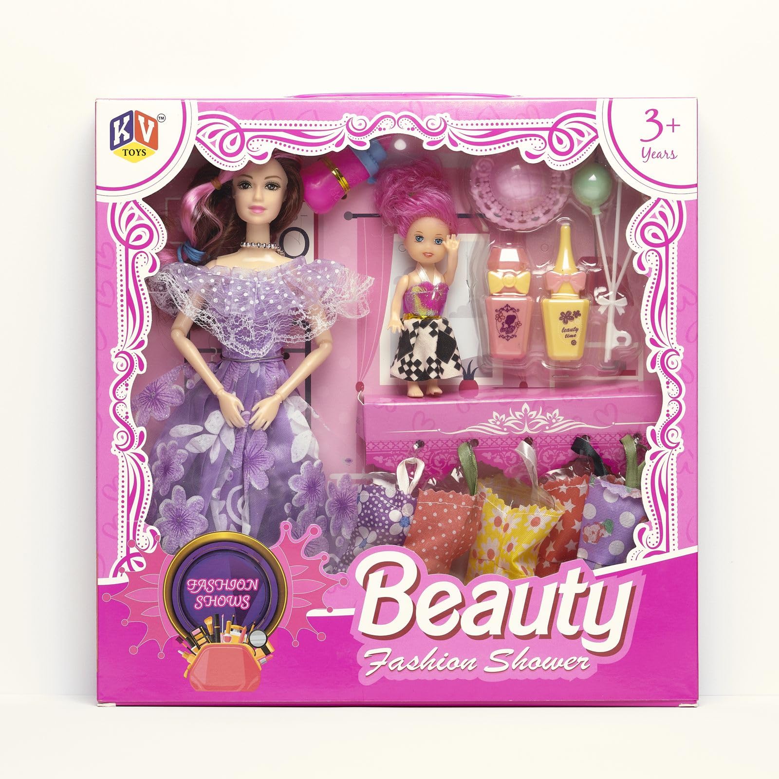 Finroth Premium Beautiful Movable Doll for Kids - Perfect Dolls for Girls Age 5 to 10 Years - Ideal Doll House Accessory for Girls Age 5 to 10 Years - Image 2 thumbnail