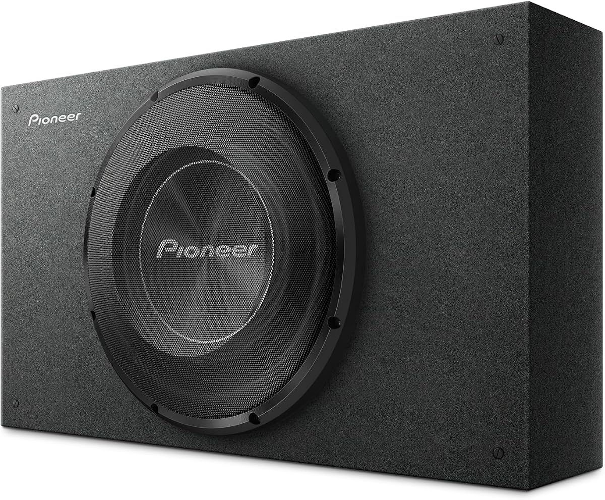 Pioneer A-Series TS-A3000LB Pre-Loaded Shallow-Mount 12" Sub 1500W Max | Pre-Loaded Shallow-Mount Subwoofer, Deep Bass in Tight Spaces, Easy Installation, Enclosure Included