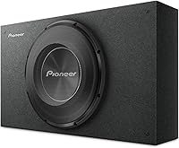 Vista 8 de PIONEER Subwoofer TS-A2000LB Serie A de 8 pulgadas – 700 W máximo, diseño de montaje poco profundo precargado, graves profundos en espacios