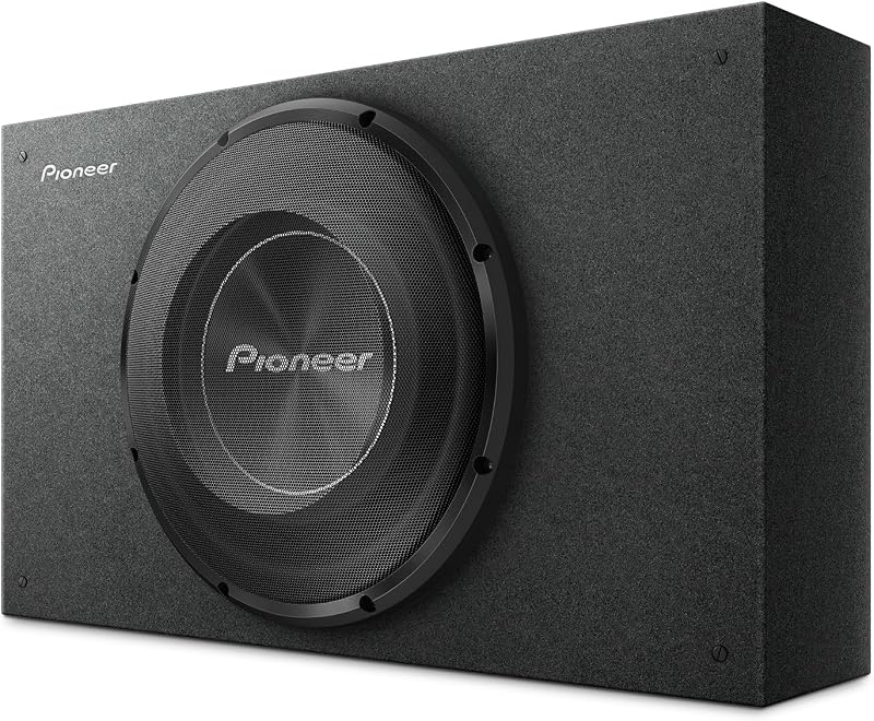 Pioneer A-Series TS-A3000LB Pre-Loaded Shallow-Mount 12" Sub 1500W Max | Pre-Loaded Shallow-Mount Subwoofer, Deep Bass in Tight Spaces, Easy Installation, Enclosure Included