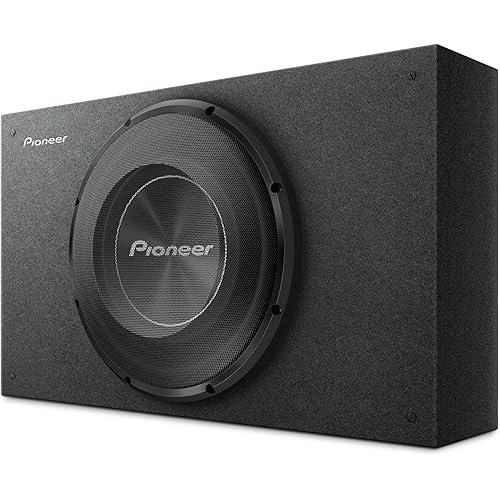 PIONEER A-Series TS-A3000LB 12” Subwoofer – 1500W Max, Pre-Loaded Shallow-Mount Design, Deep Bass in Tight Spaces, Easy Installation, Enclosure Included