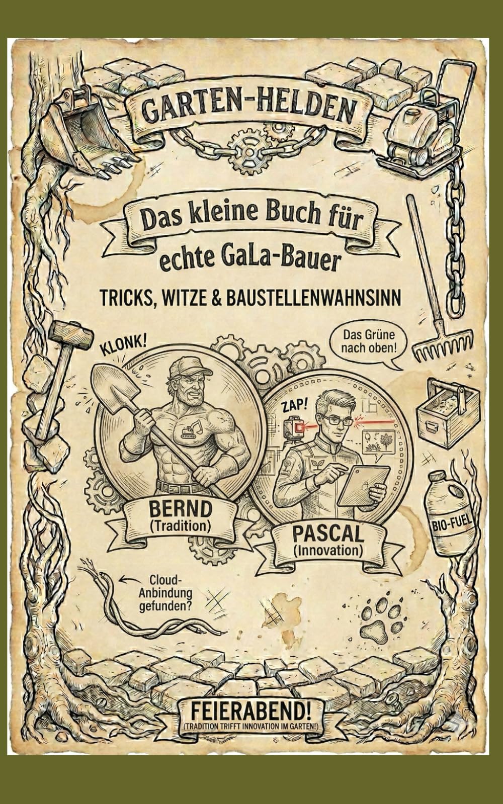 Das kleine Buch für echte GaLa-Bauer: Tricks, Witze und Baustellenwahnsinn