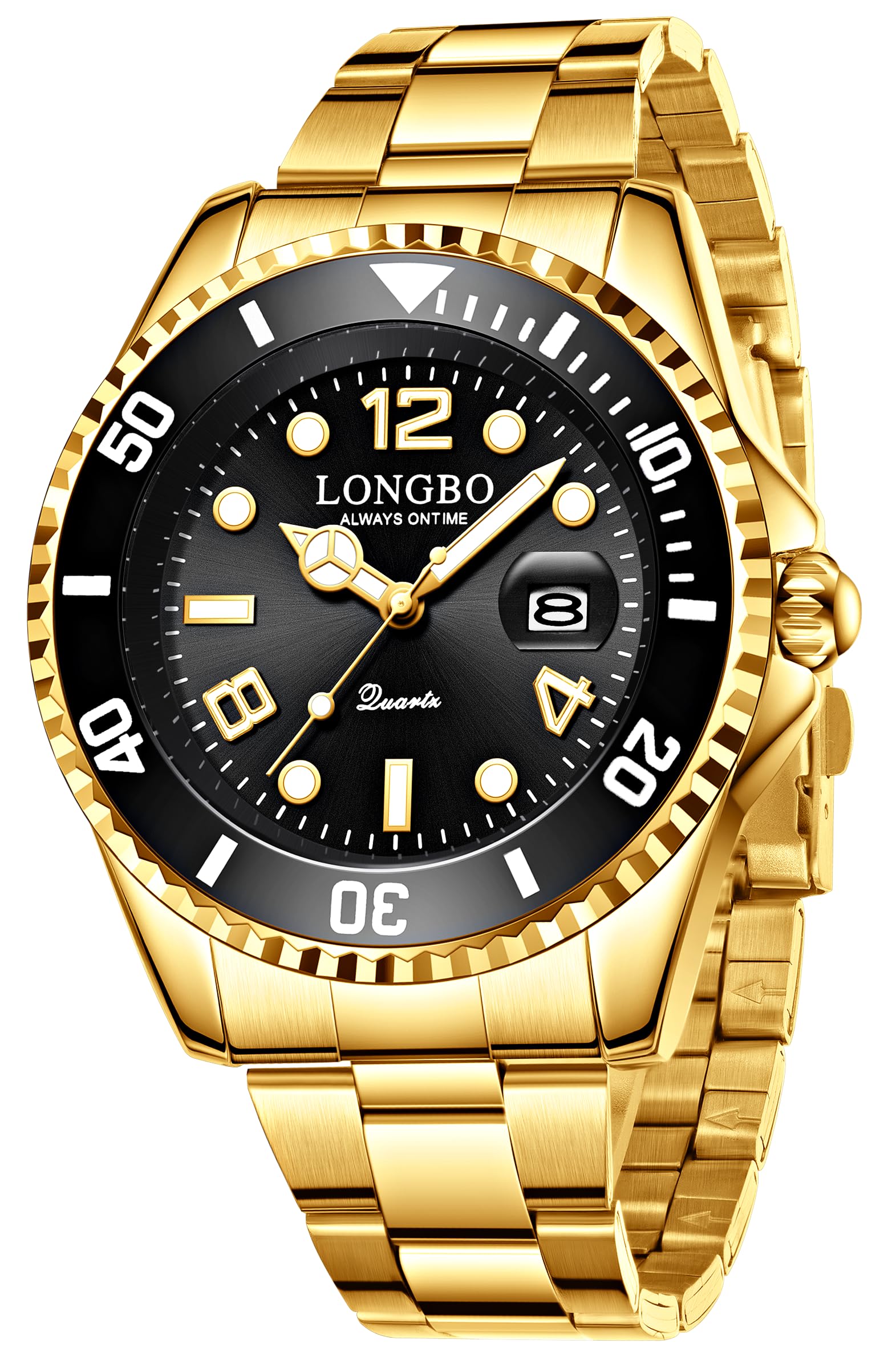 LONGBOMaster Royale Analog Stainless Steel Watch For Men