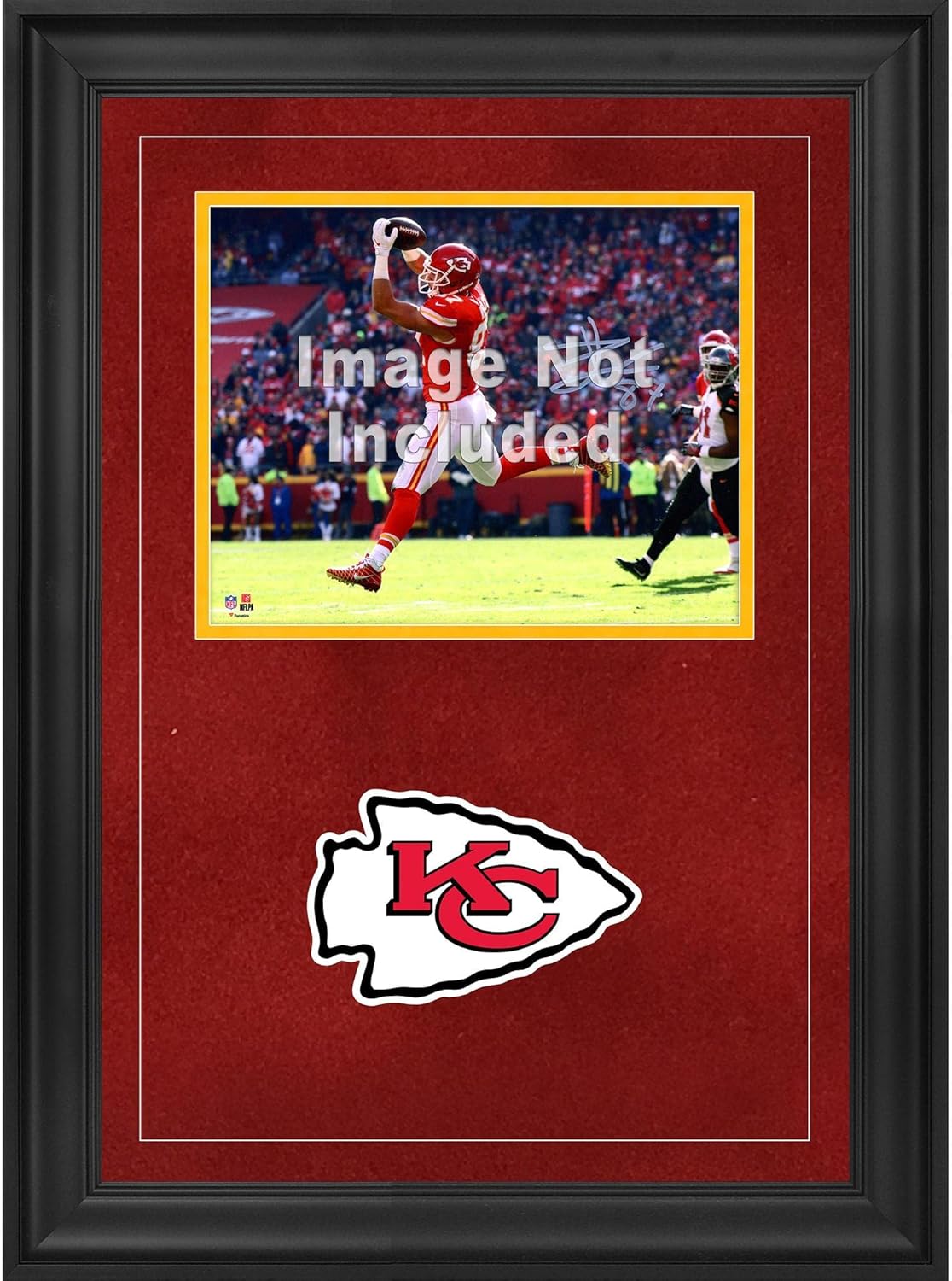 Kansas City Chiefs Deluxe 8" x 10" Horizontal Photograph Frame with Team Logo - Football Other Display Cases