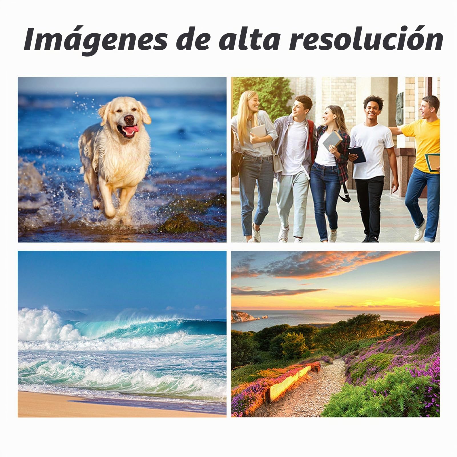 5K Cámara Digital para Fotografía, 75MP HD Vlogging Cámara con 3" 180° Flip Pantalla, 18X Zoom Digital, Auto Focus, Anti-Shake, Filtro, Viajes Videocámara para Principiantes (Black) (White)