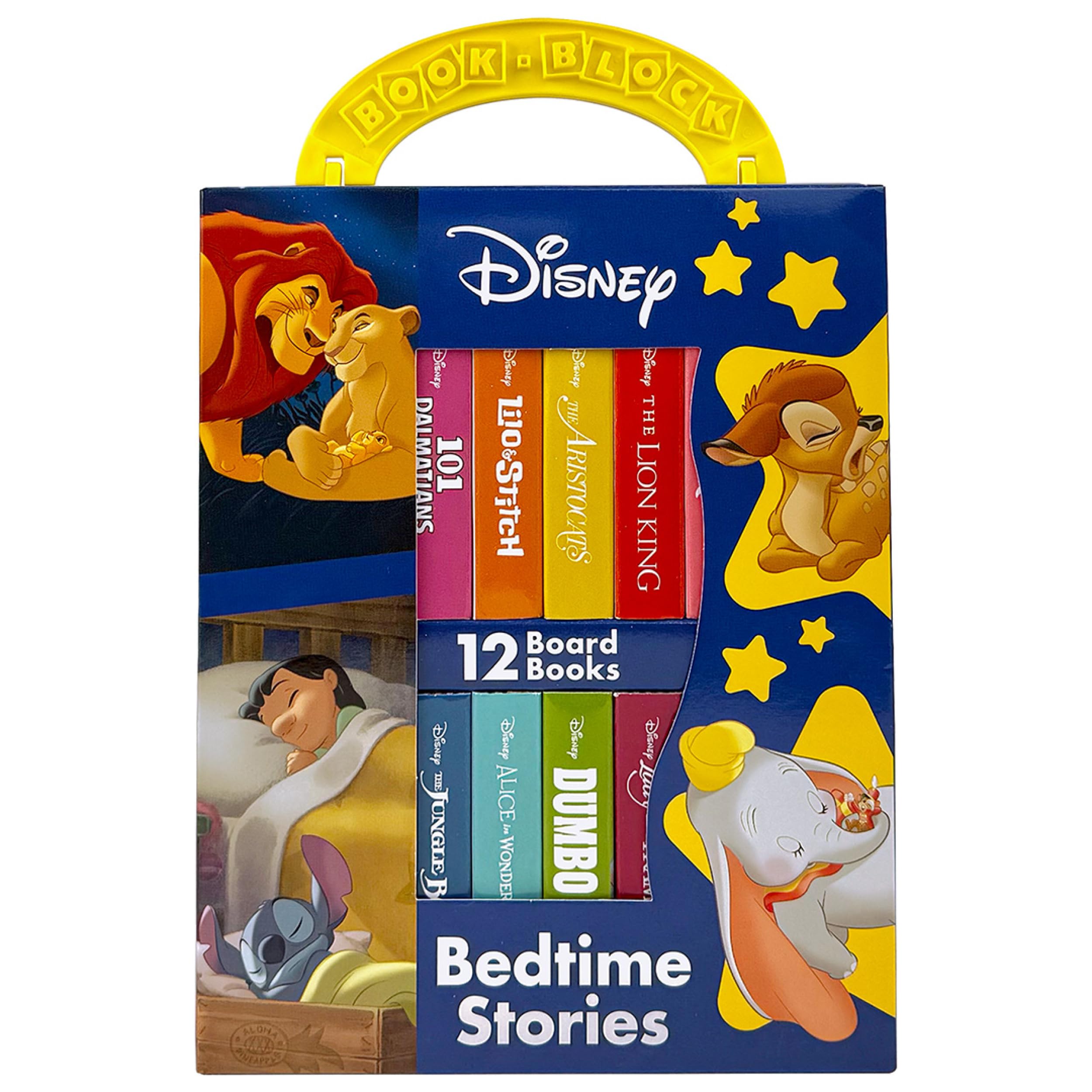 Disney: Bedtime Stories 12 Board Books
