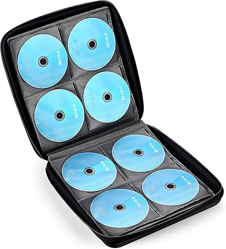 Miniatura 58 de Funda para DVD, estuche de CD EVA, organizador de almacenamiento, portátil, protector de DVD, soporte para billetera para coche