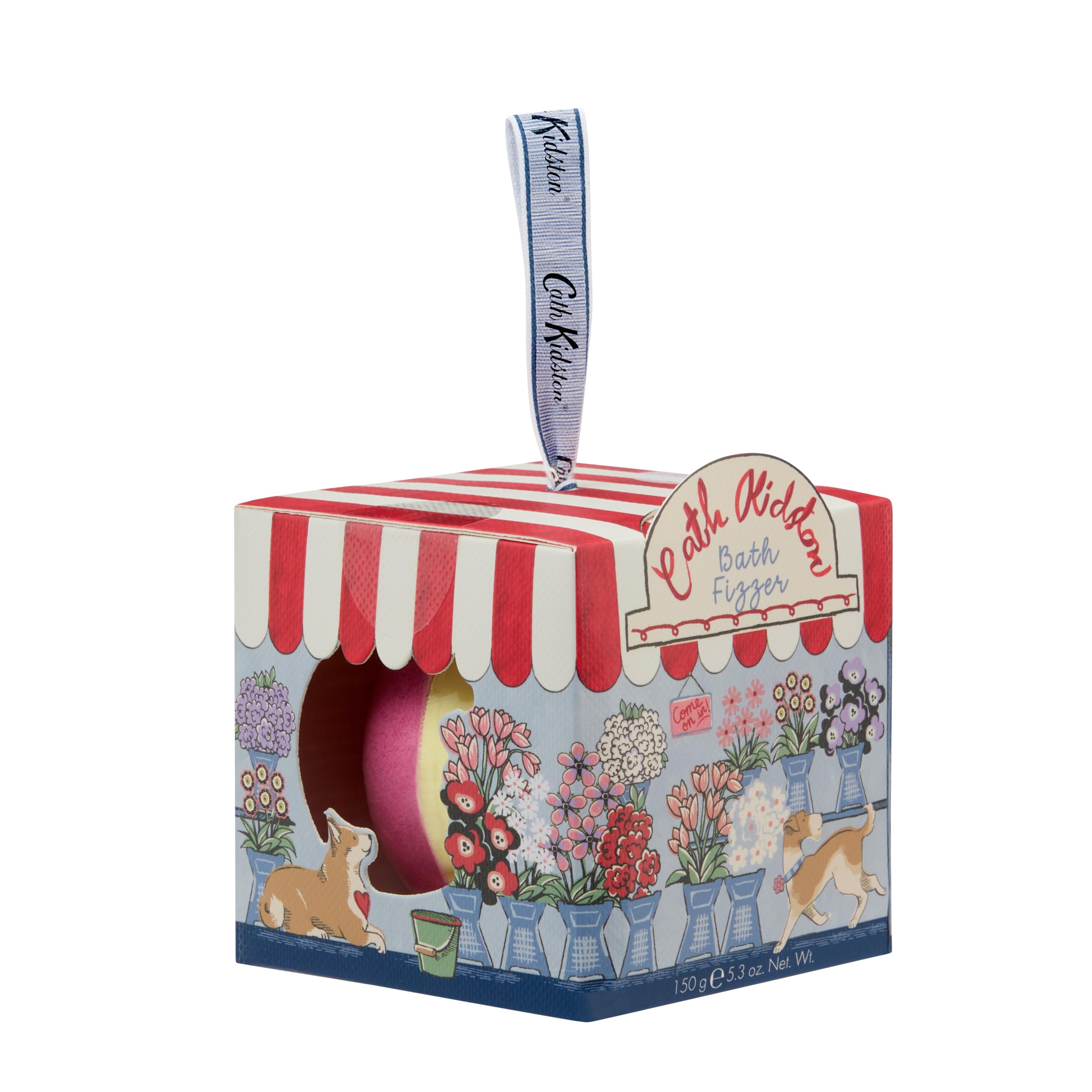 Cath Kidston Bath Fizzer Gift Set for Her, Travel Size 150g, Fruity Fragrance, Scented Bath Bomb, Bathtime Gift, Vegan and Cruelty Friendly, Beauty Self-Care